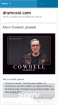 Mobile Screenshot of drumcool.com